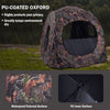 3 Person Portable Hunting Blind Pop-Up Shooting Ground Blind Tent Mesh Windows