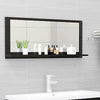 Bathroom Mirror Engineered Wood Toilet Wall Mirror Multi Colours/Sizes vidaXL