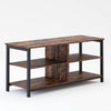 TV Stand Console Table Industrial 3-Tier Rustic Console Entryway/Hallw