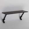 Floating Monitor Riser Desktop Speaker Stand Holder Desk Clamp-on Storage Shelf