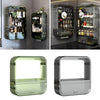 2/3/4 Tier Wall Mounted Cosmetic Organizer Storage Makeup Box Bathroom Bedroom