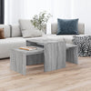 Coffee Table Set Engineered Wood Living Room Sofa Table Multi Colours vidaXL