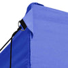 Outdoor Canopy Professional Folding Party Tent w/ 4 Sidewalls 3x4 m Steel Blue