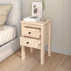 1/2x Solid Wood Pine Bedside Cabinet Side Table Furniture Multi Colours