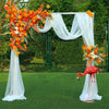 10ft Square Metal Wedding Arch Drape Backdrop Stand Kit Pipe Frame Wedding Party