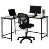 Corner Desk Study Table L shaped for Computer PC Laptop Home Office Workstation