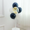61Pcs Balloons Garland Arch Kit Latex Balloon White Blue Confetti Party Ballon