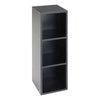 3Tier Wood Cube Shelving Unit Display Cube Stand Storage Bookcase Shelf Rack NEW