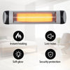 2500W Outdoor Garden Hanging Electric Patio Heater Indoor Warmer Manual switch