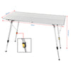 Alu Camping Table Folding Portable Picnic Table Garden BBQ Party Outdoor Fishing