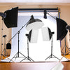 7x5FT Thin Vinyl White Photography Background Screen Studio Backdrop Photo Props