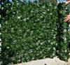 5m Artificial Hedge Trellis Fake Ivy Leaf Fence Garden Privacy Screening Rolls