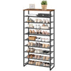10-Tier Shoe Rack Capacity Shoe Storage Organizer Shoe Storage Unit Shoe Shelf