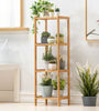 Tall Flower Plant Stand Display Shelf Storage Holder Indoor Kithen Bathroom Deco