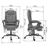 Massage Office Chair Computer Gaming Seat Swivel Recliner Chair With Footrest