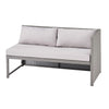 Garden Outdoor Corner Sofa Set Grey Rattan L Shape Patio Lounge Chaise 3 Piece