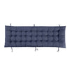 Replacement Thick Cotton Cushion Sun Lounger Cover Pad Chair Bench Seat Pads UK