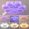 LED Crystal Ceiling Light Chandelier Lamp Kitchen Bed Modern Living Room Lights