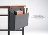 Computer Desk 81 cm, Home Office Small Writing Study Desk with storage GROSSē