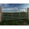 Galvanised Metal Farm Gate 7 Bar Fence Field Driveway Livestock Cattle Garden UK