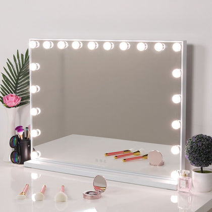 3 Mode Dimmable Hollywood Makeup Mirror with 20 Dimmable Bulbs Dressing Mirror