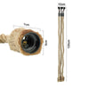 1M E27 Hemp Rope 3 Heads Vintage Hanging Pendant Ceiling Light Country Style