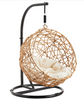 New Comfortable Pets Hanging Egg Chair Beige & Natural Perfect Place to Relax