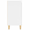 Slim Hallway Cabinet Cupboard Modern Side Table Console Narrow Unit White Small