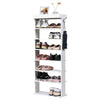 7-tier Double Shoe Storage Tower Organiser Unit Home Display Shelf Rack Stand