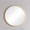 Large 50cm Gold Wall Mirror Vanity Bathroom Glass Metal Frame Make up Mirrors