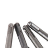 4 PIECES SDS CHISEL SET FOR HAMMER DRILL FLAT POINTED GROOVE GOUGE 250mm MASONRY