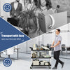 Large Rolling Kitchen Storage Trolley Cart Heavy Duty 3-Tier Service Cart 150KG