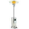 225CM 13KW Garden Patio Gas Heater Stainless Steel Burner with Wheels Dust Cover