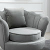 Oyster Velvet Accent Armchair Sofa Chair Footstool Available Lounge Living Room