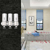 3 Bottle Wall Mounted Shower Soap Shampoo Dispenser Pump Lotion Bathroom 1500ML