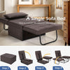 Foldable Sofa Bed 4-In-1 Convertible Sleeper Sofa Chair Adjustable Sofa Recliner