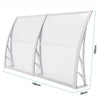 Door Canopy Awning Shelter Front Back Porch Outdoor Shade Patio Roof Rain Cover