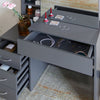 Dressing Table With Drawers Mirror Stool Set Makeup Desk Vanity Table Bedroom