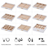 Large 10 Layers Jewellery Boxes Storage Drawer Cabinet Earing Necklace Organizer
