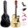 CLASSIC ACOUSTIC GUITAR 6 STRING PACK BOYS GIRLS MUSIC GUITAR 4/4 SIZE 38"