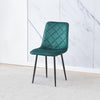 Dining Chairs 2er Set, Velvet Cover Chair for Dining Room, Chairs Set of 2