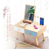 Small Bedside Dressing Table Vanity Makeup Desk Bedroom Space Saving Low Height