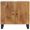Sink Cabinet Solid Wood Acacia and Engineered Wood Iron feet are stable