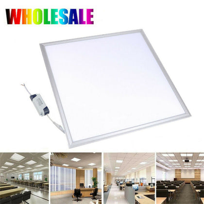 36W/48W LED Panel Ceiling Suspended Light Flat Tile White Home Warehouse Garage