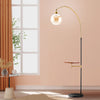 Chic Tall LED Floor Standing Lamp Sofa Bedside Reading Nightlight W/Coffee Table