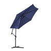 2/2.5/2.7/3M Patio Parasol Sunshade Garden Umbrella Outdoor Canopy Tilt Crank