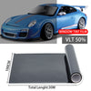 Car Window Tint Film Kit Tinting Super Black Limo 5%,15%,35%,50% Glass HD Film