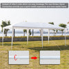 Gazebo Marquee Party Tent Waterproof Garden Patio Outdoor Canopy 3x6m W/ 6 Sides