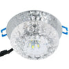 LED Crystal 5W Ceiling Light Fixture Pendant Lamp Lighting Chandelier UK Ship