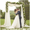 10ft Square Metal Wedding Arch Drape Backdrop Stand Kit Pipe Frame Wedding Party